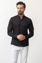 Load image into Gallery viewer, 37356 : Linen Shirt - Black