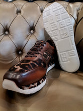 Load image into Gallery viewer, 106 B Fabio DIVAYO : Brown/ leopard skin