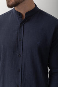37571 Long Sleeve shirt: D.Blue