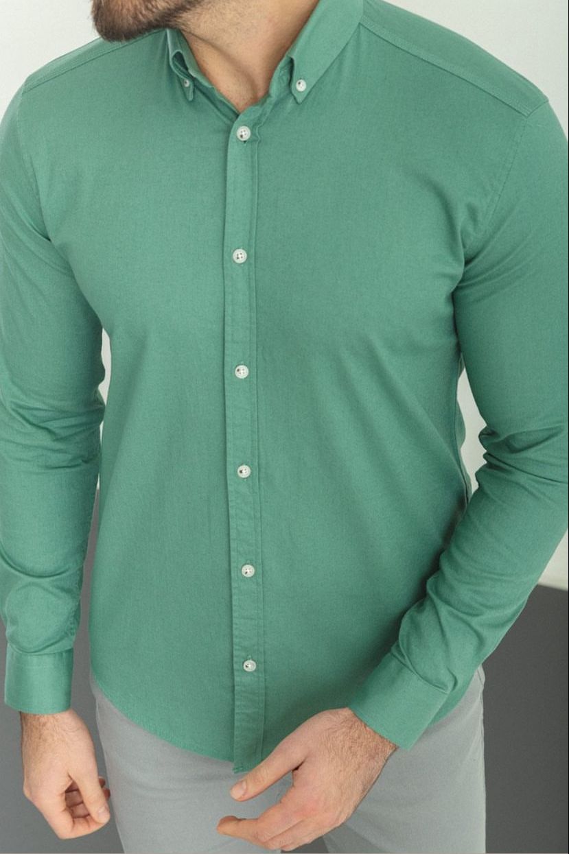 37736 : Long sleeve shirt - Green