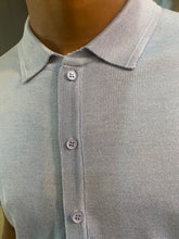 Load image into Gallery viewer, 2310: Konko Knit Top: Light Blue