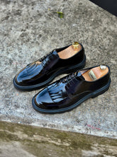 Load image into Gallery viewer, 168  Lufiano Lace Up: Black