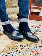 Load image into Gallery viewer, 119 Lufiano Collection boots: Blue