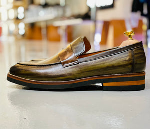 072 - Fabio DIVAYO Classic Slip on- Olive