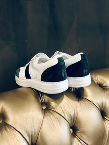 053-Lufiano Leather Sneaker-Grey